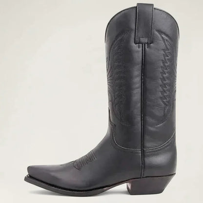 BETO Botas Vaqueras Para Hombre - Yehaw | Negro