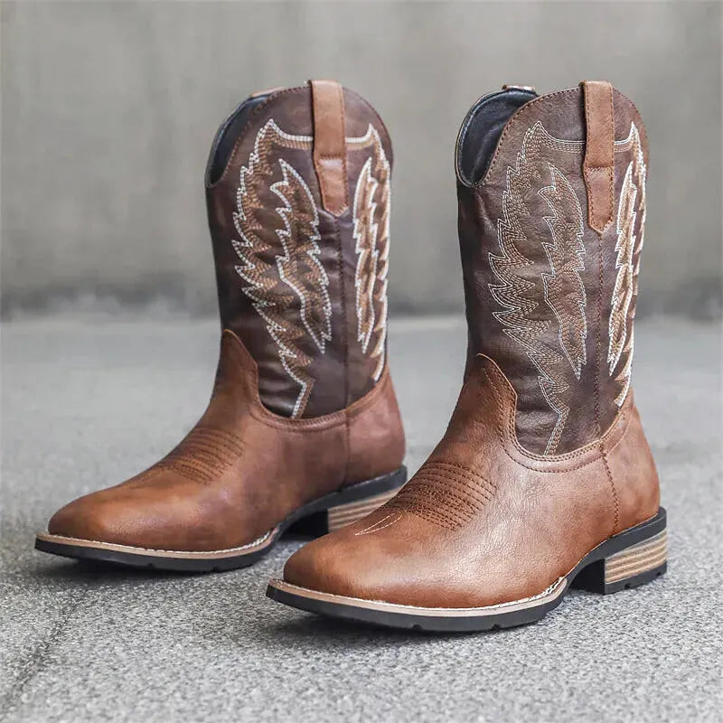TITO Botas Vaqueras Para Hombre - Yehaw | Cafe - Yehaw 