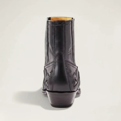 CISCO Botines Vaqueras Para Hombre - Yehaw | Negro