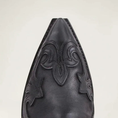 CISCO Botines Vaqueras Para Hombre - Yehaw | Negro