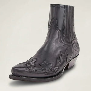 CISCO Botines Vaqueras Para Hombre - Yehaw | Negro